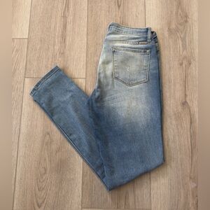 KanCan Blue Skinny Jeans with Faded Wash 👖